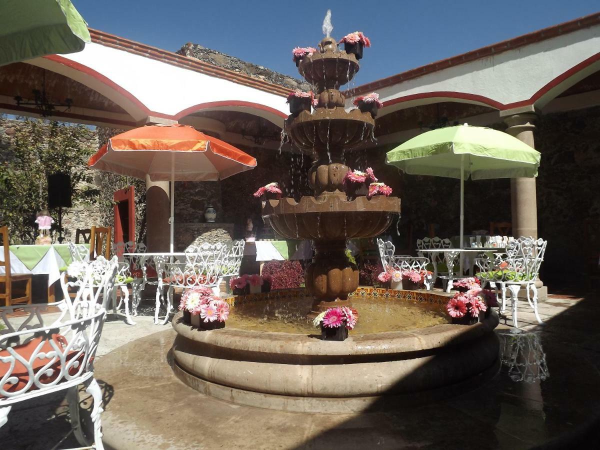 Hotel Spa Hacienda Real La Nogalera เตกิซเกียปัน ภายนอก รูปภาพ