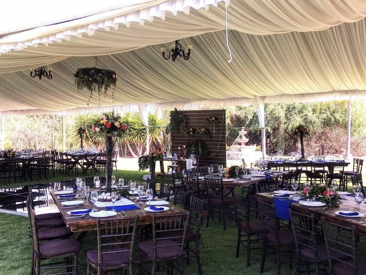 Hotel Spa Hacienda Real La Nogalera เตกิซเกียปัน ภายนอก รูปภาพ
