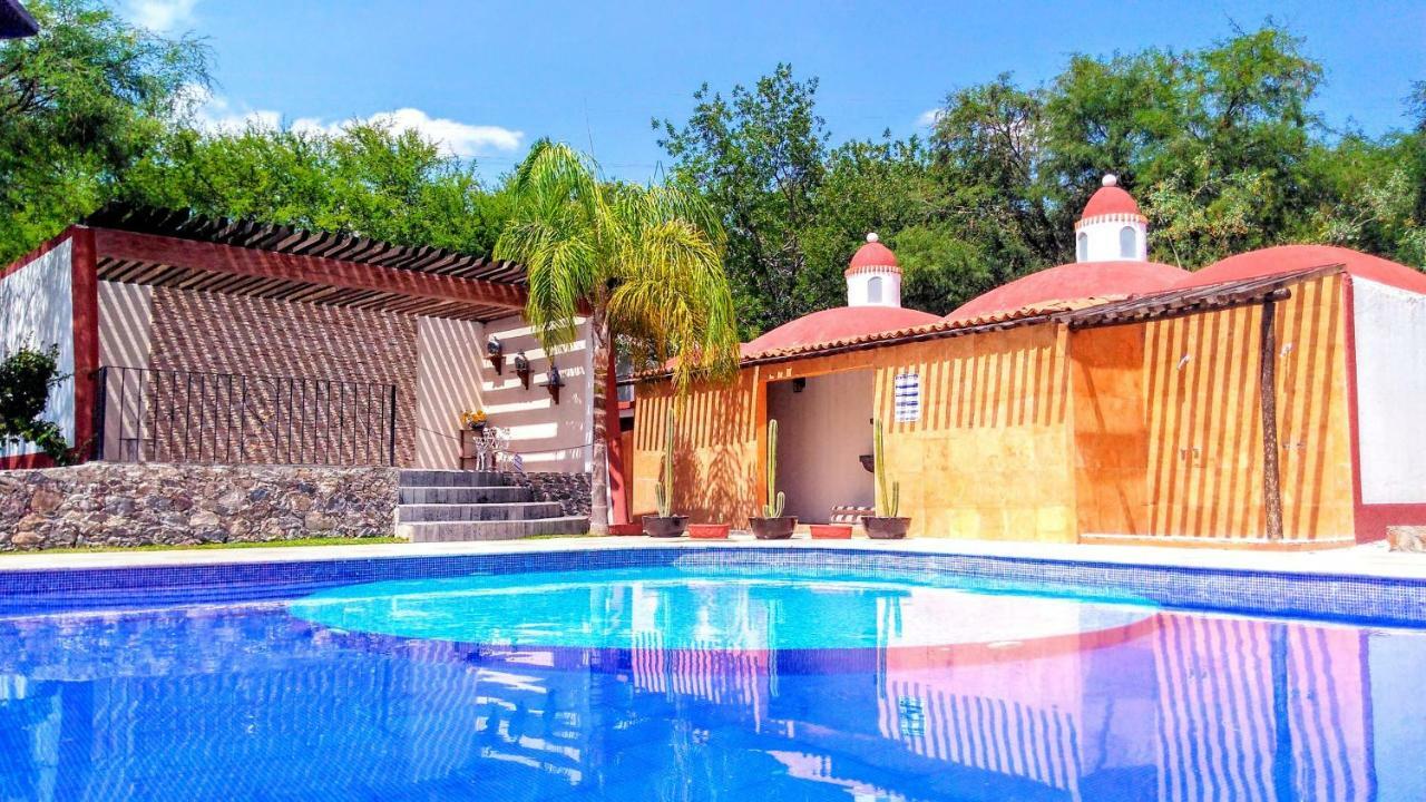 Hotel Spa Hacienda Real La Nogalera เตกิซเกียปัน ภายนอก รูปภาพ