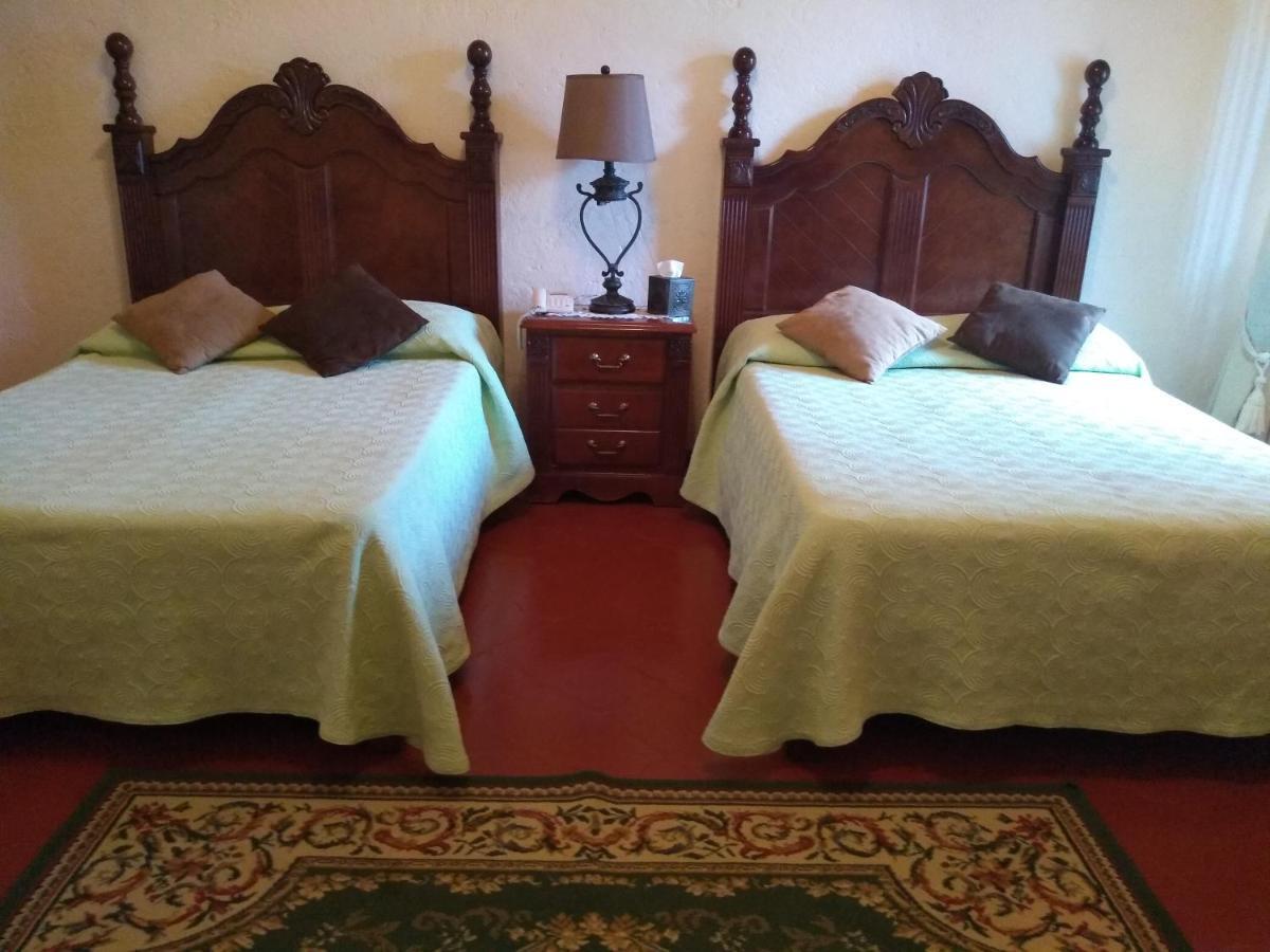 Hotel Spa Hacienda Real La Nogalera เตกิซเกียปัน ภายนอก รูปภาพ